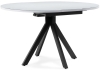 Стол Бетина черный, белый