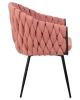 Стул обеденный MATILDA розовая ткань LAR 275-10