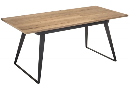 Стол Кхал галифакс графит, натуральный