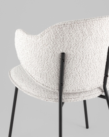 Стул Bellamy букле светло-серый