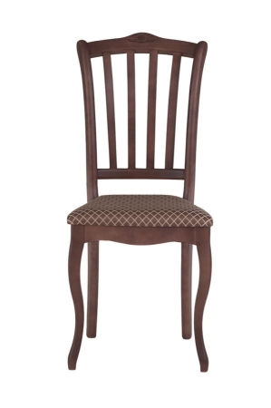 Стул Ланна С7а тон 317 темно-коричневый, ткань Вивальди ромб 05