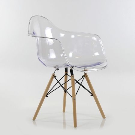 Кресло Eames style прозрачный