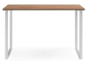 Стол деревянный Лиман 140 x 80 дуб крафт золотой, белый матовый
