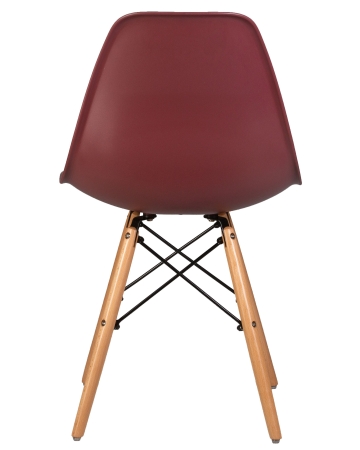 Стул обеденный DSW ножки светлый бук, сливовый R-13