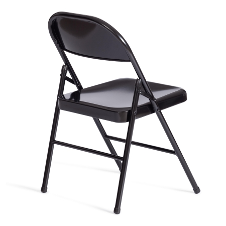Стул складной FOLDER металлический, черный