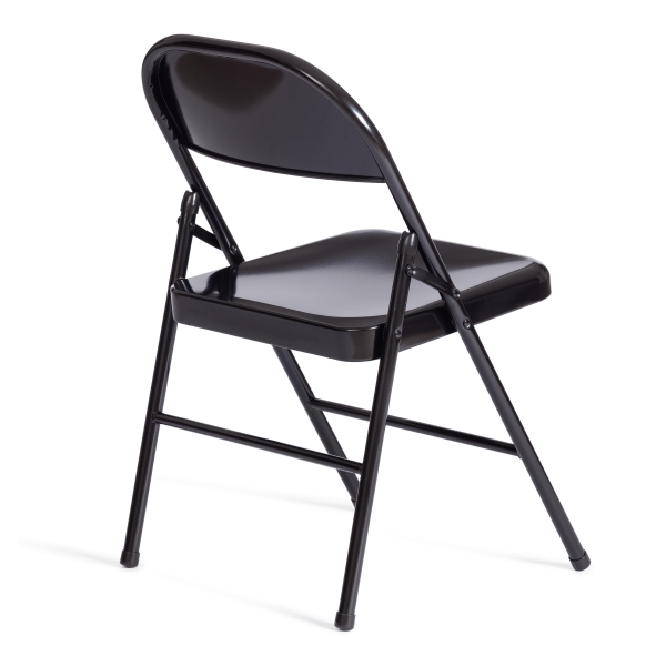 Стул складной FOLDER металлический, черный
