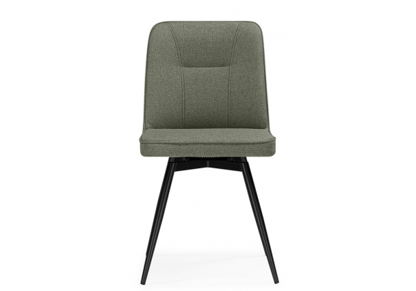 Стул на металлокаркасе Texas 3 поворотный светло-зеленый, черный