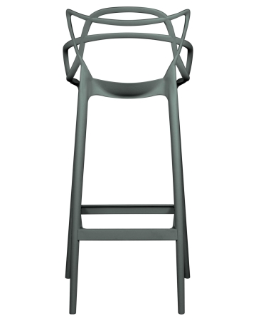 Набор 4 шт Стул барный MASTERS BAR, темно-серый (GR-04)