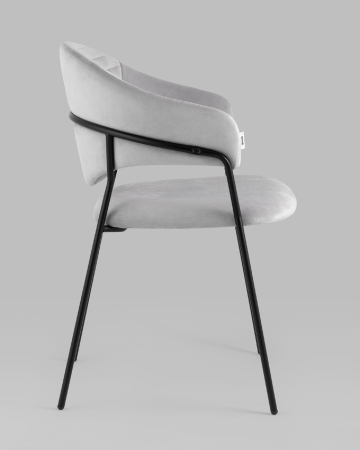 Стул Алексис велюр серый 2 шт.