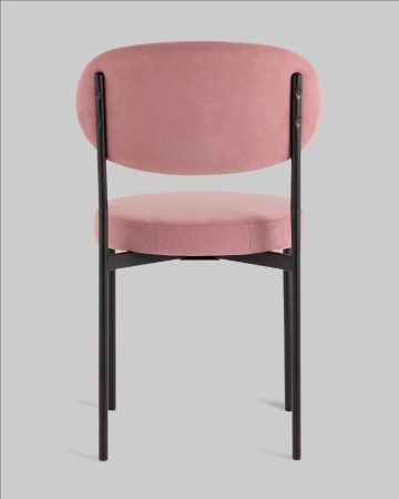 Стул Бриф DD велюр пыльно-розовый