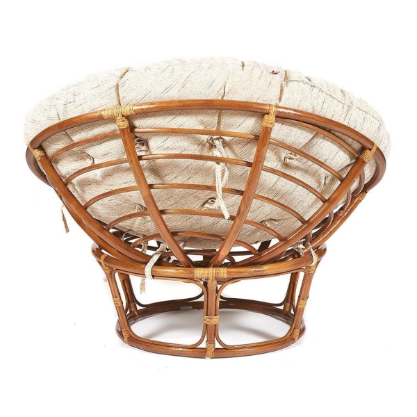 Кресло-качалка "PAPASAN" w 23 и 01 B с подушкой, орех