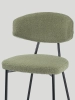 Стулья для кухни Дрим зеленый экомех HUSH 617, комплект 2шт