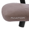 Кресло AVIATOR PLT metalBL коричневое