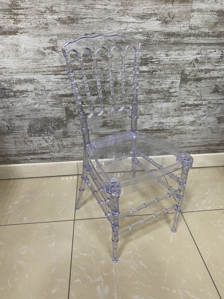 Стул N-104 Napoleon прозрачный банкетный разборный