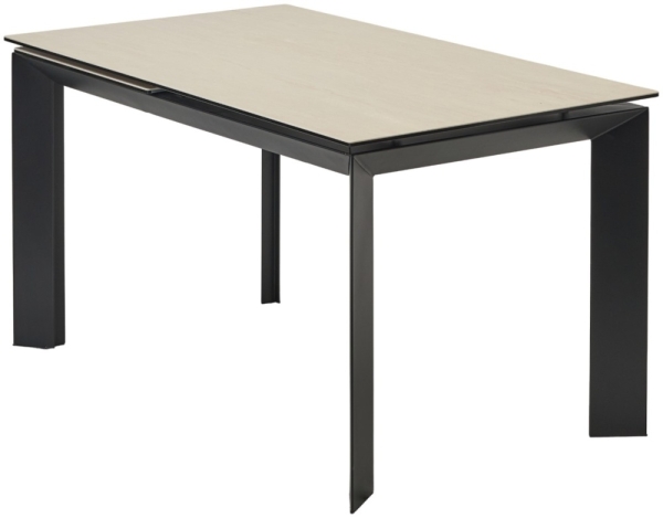Стол CREMONA 180 TL-142, испанская керамика, черный каркас