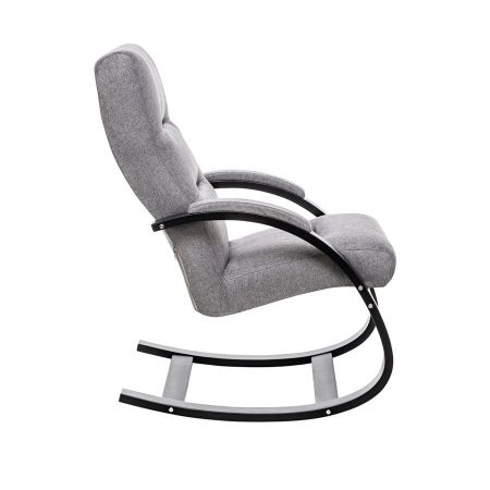 Кресло-качалка Милано венге и ткань мальмо 90