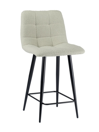 Стул полубарный Base экомех шалфейный HUSH 690 60см