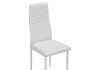 Стул на металлокаркасе DC2-001 искусственная кожа белый, белый