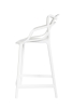Полубарный стул Masters белый