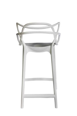 Полубарный стул Masters серый