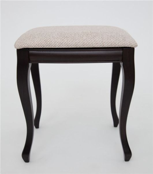 Пуф "Дионис" венге и кремовый, ткань