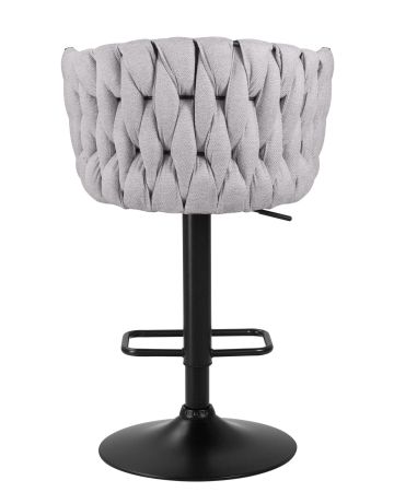 Стул барный LEON серая ткань LAR 275-17