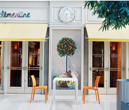 Стул пластиковый Siesta Contract Maya оранжевый