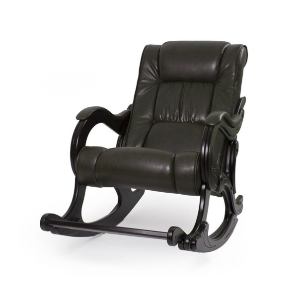 Кресло-качалка Сенатор 77 венге, черный