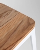 Стул барный TOLIX WOOD белый глянцевый Стул барный TOLIX WOOD белый глянцевый
