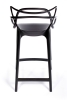 Полубарный стул Masters черный