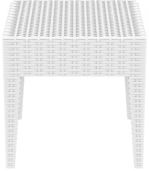 Столик плетеный для шезлонга GT 1009 белый Столик плетеный для шезлонга GT 1009 белый