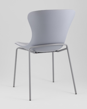 Стул Shaya с подушкой пластик серый