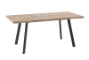 Стол раздвижной БОРГ-140(180)х85 светлое дерево, черный