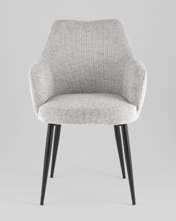 Стул обеденный Katys светло-серый рогожка