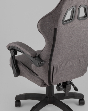 Кресло спортивное TopChairs MG-7036 ткань серый фото в интернет-магазине Stoolmarket