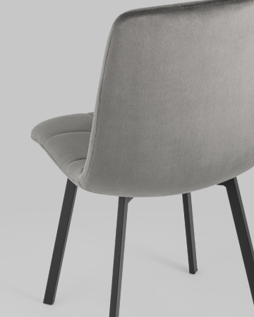 Стул Chilly велюр антрацитовый 4 шт.