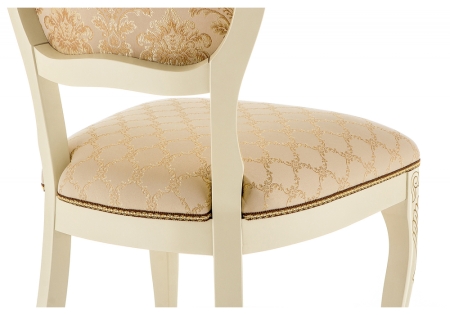 Стул деревянный Лауро патина золотой бежевый