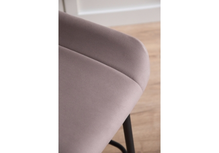 Барный стул Седа латте (zd 290), черный