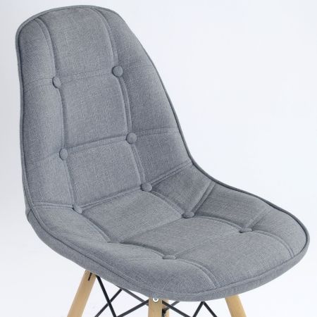 Стул Pulsante светло-серая ткань