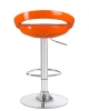 Набор 2 шт Стул барный DISCO, оранжевый