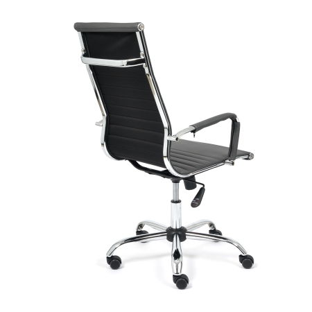 Кресло URBAN экокожа, металлик