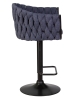 Набор 2 шт Стул барный LEON, синяя ткань (LAR-275-29)