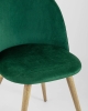 Стул Лион велюр с ромбами зеленый Стул Лион велюр с ромбами зеленый