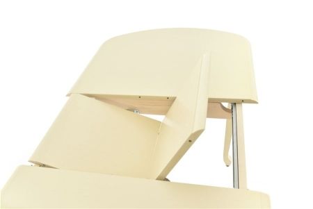 Стол "Прага 110" раздвижной 1100х700 тон 10 слоновая кость RAL 1015