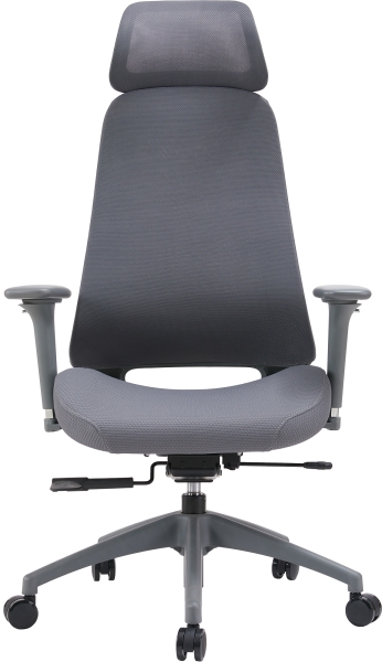 Эргономичное кресло Ant серый ткань серый