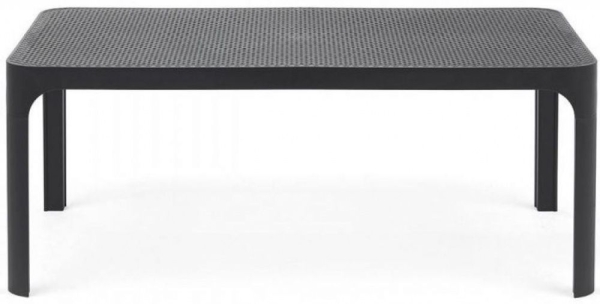 Столик пластиковый журнальный Net Table 100 черный Столик пластиковый журнальный Net Table 100 черный
