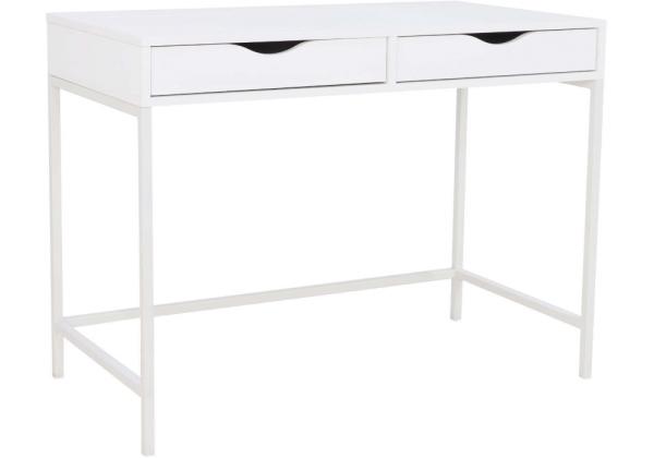 Компьютерный стол Дейл белый шелк