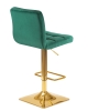 Стул барный GOLDIE зеленый велюр MJ9-88