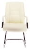 Кресло для посетителей Kent CF экокожа кремовый