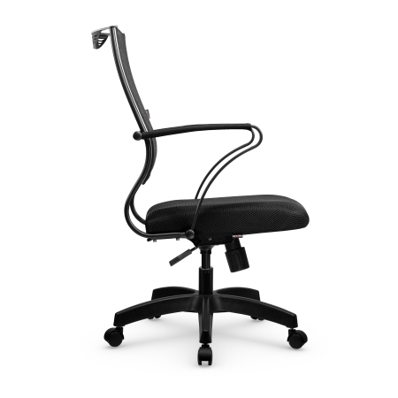 Кресло ErgoLife Sit Air M3-290K пиастра, пластиковое основание с треугольным сечением лучей, цвет черный